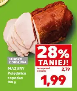 Kaufland Polędwica sopocka 100 g Mazury oferta