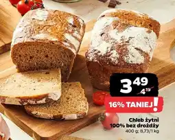 Netto Chleb żytni 100% bez drożdży Netto oferta