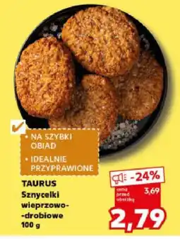 Kaufland Sznyclki wieprzowo-drobiowe TAURUS 100 g oferta