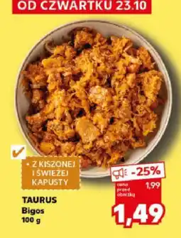 Kaufland Bigos TAURUS 100 g oferta