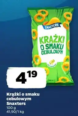 Netto Krążki o smaku cebulowym Snaxters oferta