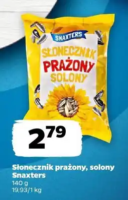 Netto Słonecznik prażony, solony Snaxters oferta