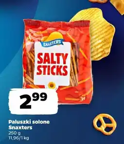 Netto Paluszki solone Snaxters oferta