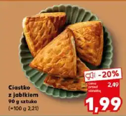 Kaufland Ciastko z jabłkiem Kaufland oferta