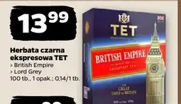 Netto Herbata czarna ekspresowa TET British Empire oferta