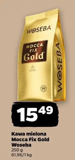 Kawa mielona Mocca Fix Gold Woseba