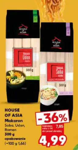 Kaufland Makaron Soba, Udon, Ramen House of Asia 300g oferta