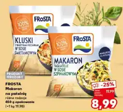 Kaufland Makaron na patelnię różne rodzaje Frosta 450g oferta