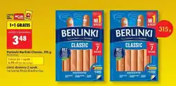 Biedronka Parówki Berlinki Classic 315 g oferta