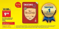 Biedronka Ser żółty w plastrach Rycerski Światowid 500 g oferta