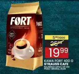 Wafelek Kawa Fort 400g Strauss Cafe oferta