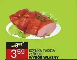 Wafelek Szynka Tadzia Wyrób własny oferta