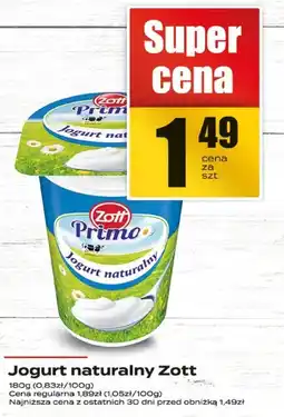 Supeco Jogurt naturalny Zott oferta