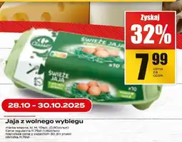 Supeco Jaja z wolnego wybiegu Świeże jajka oferta