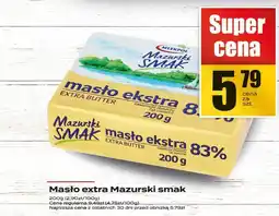 Supeco Masło extra Mazurski smak 82% oferta