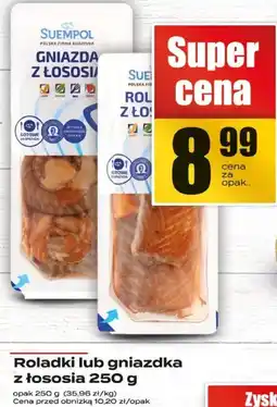 Supeco Roladki lub gniazka z łososia 250g Supeco oferta