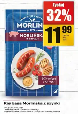 Supeco Kiełbasa Morlińska z szynki oferta