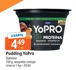 E.Leclerc Pudding YoPro Danone czekolada/orzech laskowy oferta