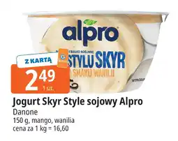 E.Leclerc Jogurt Skyr Style sojowy Alpro mango, wanilia oferta
