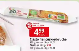 E.Leclerc Ciasto francuskie/kruche Bio Village oferta