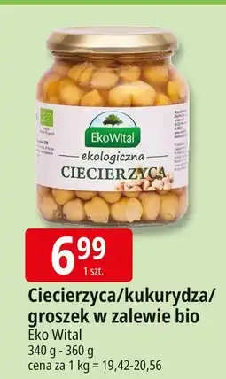 E.Leclerc Ciecierzyca/kukurydza/groszek w zalewie bio Eko Wital oferta