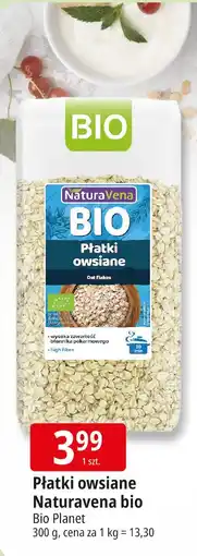 E.Leclerc Płatki owsiane Naturavena bio Bio Planet Naturavena Bio Planet oferta