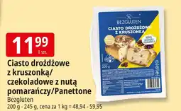 E.Leclerc Ciasto drożdżowe z kruszonką/czekoladowe z nutą pomarańczy/Panettone Bezgluten oferta