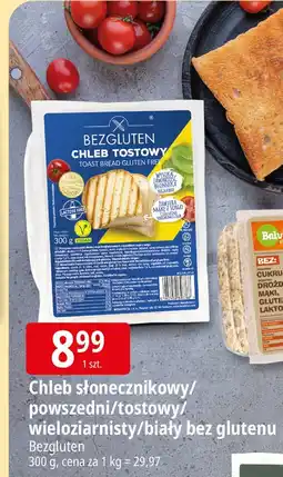 E.Leclerc Chleb słonecznikowy/powszedni/tostowy/wieloziarnisty/biały bez glutenu Bezgluten oferta