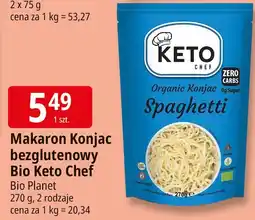 E.Leclerc Makaron Konjac bezglutenowy Bio Keto Chef Bio Planet oferta