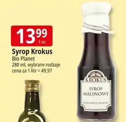 E.Leclerc Syrop Krokus Bio Planet oferta