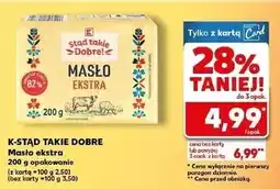 Kaufland Masło ekstra K-Classic Stąd Takie Dobre! oferta