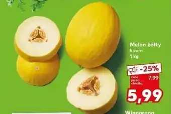 Kaufland Melon żółty oferta