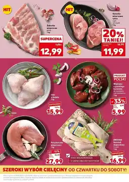 Kaufland Żeberka wieprzowe płaty oferta