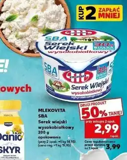 Kaufland Serek wiejski Mlekovita Sba oferta
