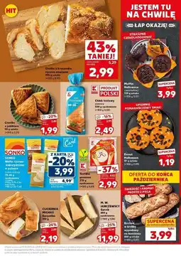 Kaufland Chałka ręcznie zawijana z kruszonką oferta