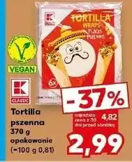 Kaufland Tortilla wraps K-Classic oferta