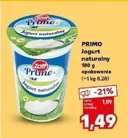 Kaufland Jogurt naturalny Zott Primo oferta