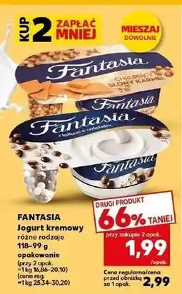 Kaufland Jogurt z kulkami w czekoladzie Danone Fantasia oferta