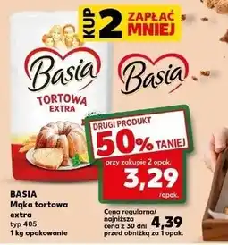 Kaufland Mąka tortowa extra Basia oferta