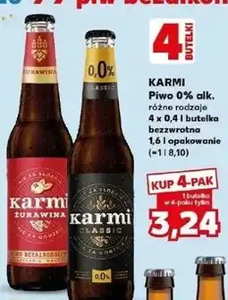 Kaufland Piwo Karmi Żurawina oferta