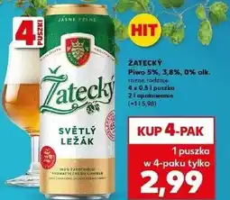 Kaufland Piwo Zatecky Cerny oferta