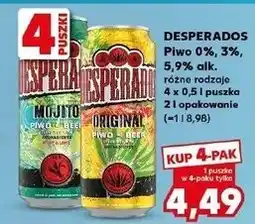 Kaufland Piwo Desperados oferta