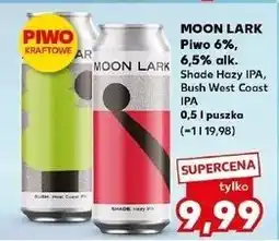 Kaufland Piwo bush west coast Moon Lark oferta
