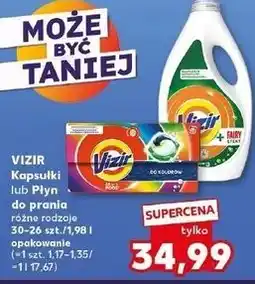 Kaufland Kapsułki do prania kolorów Vizir All In One Pods oferta