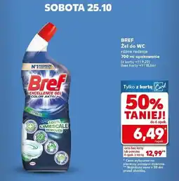 Kaufland Żel do wc citrus Bref Excellence Gel Color Aktiv oferta
