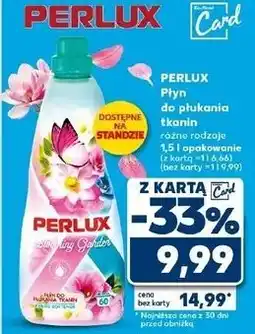 Kaufland Płyn do płukania perfumowany blooming garden Perlux oferta