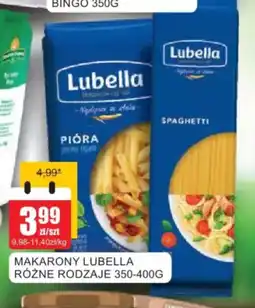 Bingo Makarony Lubella oferta