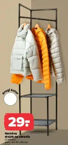 Netto Narożny stojak na ubrania 41 x 174 cm oferta