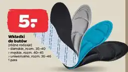 Netto Wkładki do butów 36-46 oferta