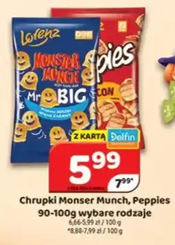 Delfin Chrupki Monser Munch, Peppies oferta